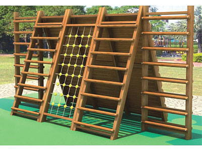 Wooden Garden Climbing Frame for Scenic Area MP-022